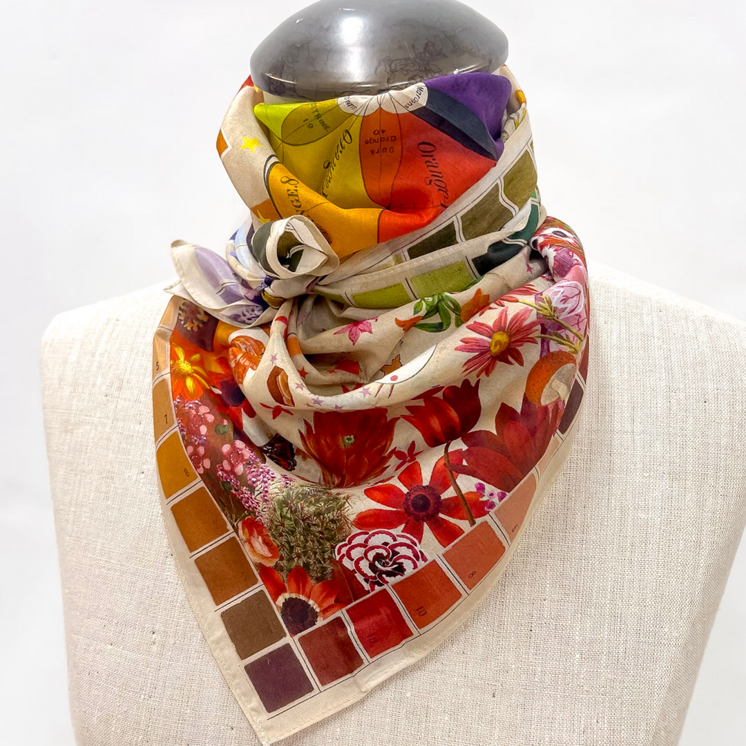 XOXO Art & Co | Color Wheel Shorty Wild Rag - Giddy Up Glamour Boutique