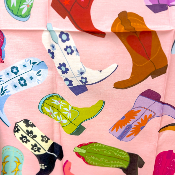 XOXO Art & Co | Boot Love Shorty Wild Rag - Giddy Up Glamour Boutique