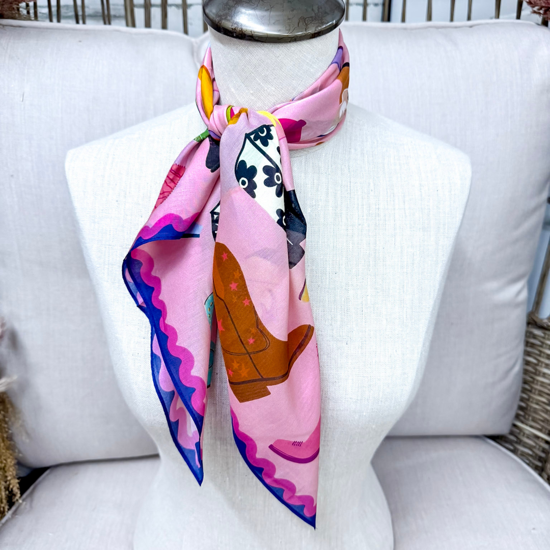 XOXO Art & Co | Boot Love Shorty Wild Rag - Giddy Up Glamour Boutique