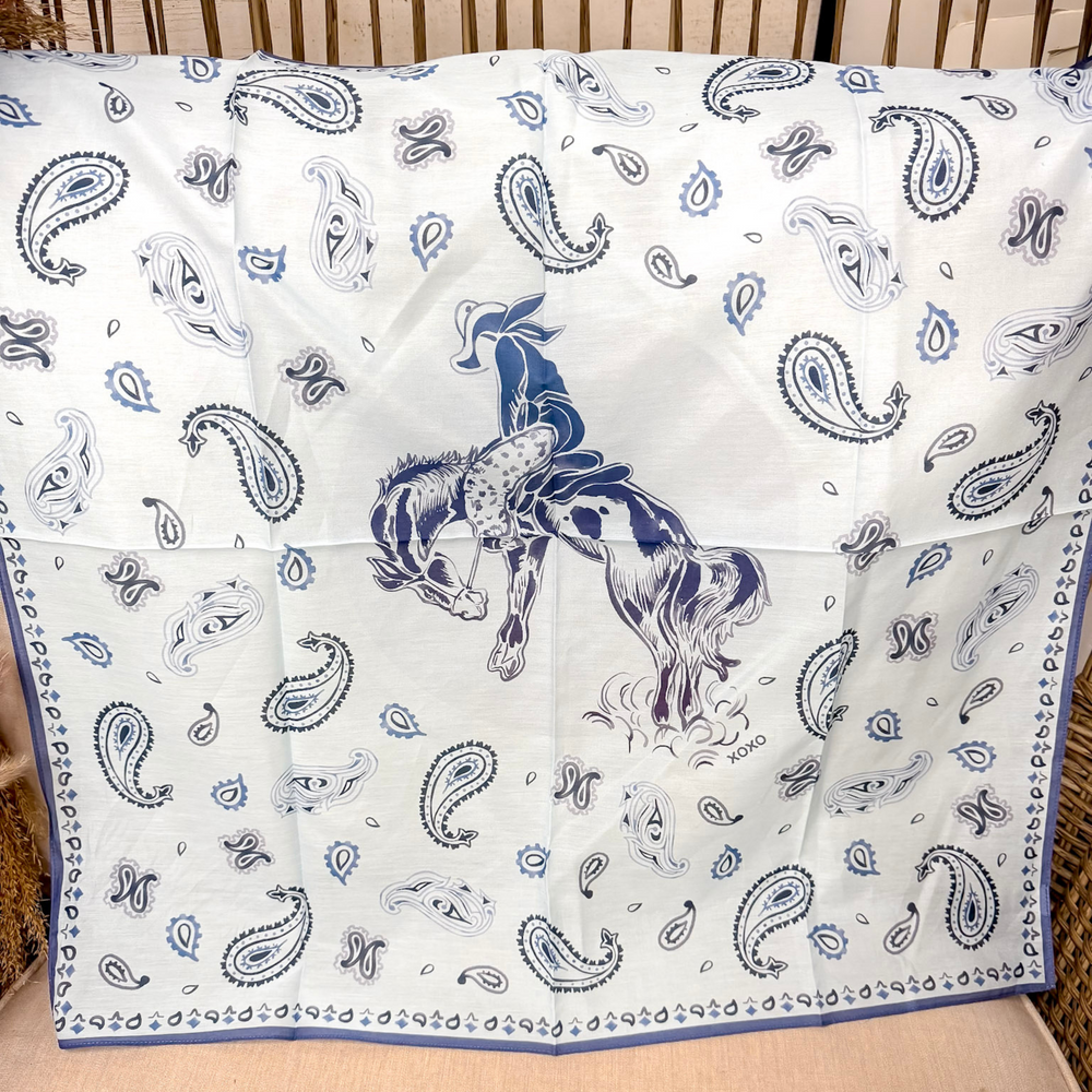 XOXO Art & Co | Bandana Cowboy Shorty Wild Rag - Giddy Up Glamour Boutique