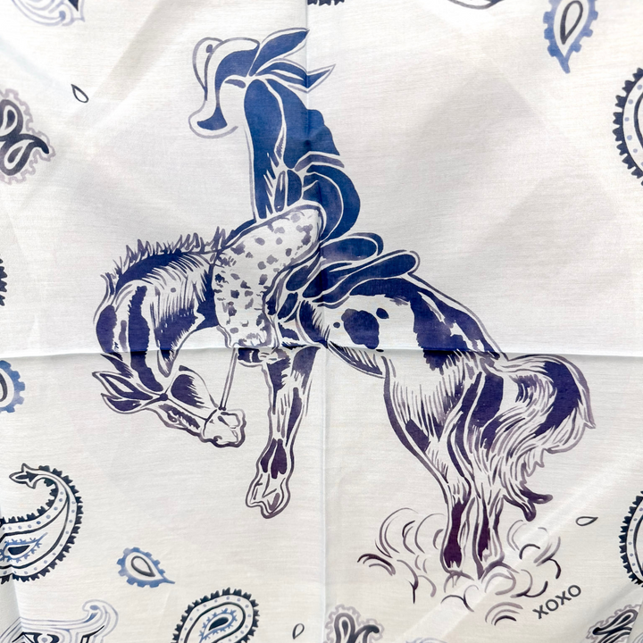 XOXO Art & Co | Bandana Cowboy Shorty Wild Rag - Giddy Up Glamour Boutique