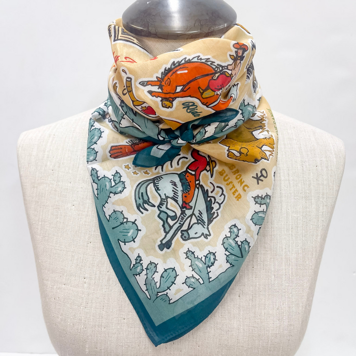 XOXO Art & Co | Giddy Up! Shorty Wild Rag - Giddy Up Glamour Boutique