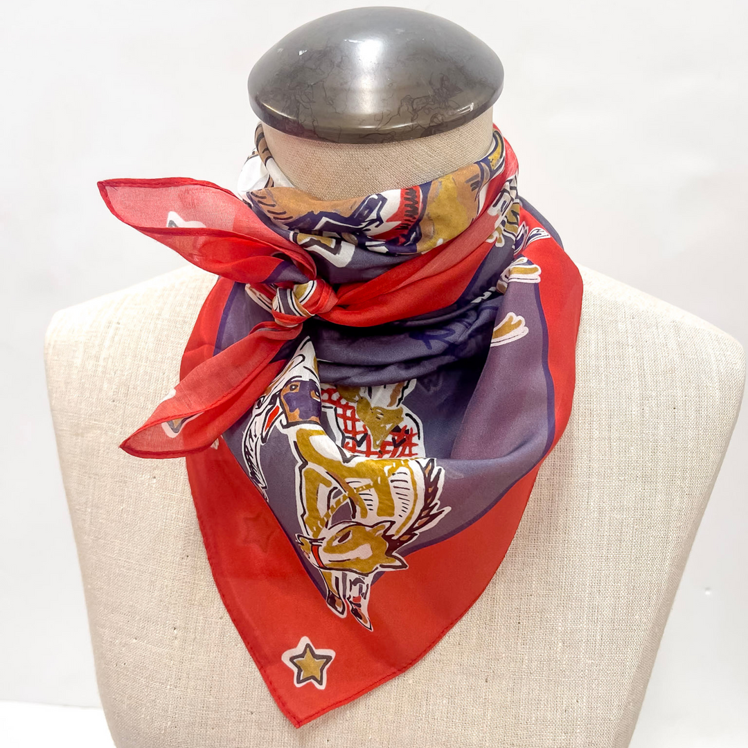 XOXO Art & Co | Rodeo Days Shorty Wild Rag - Giddy Up Glamour Boutique