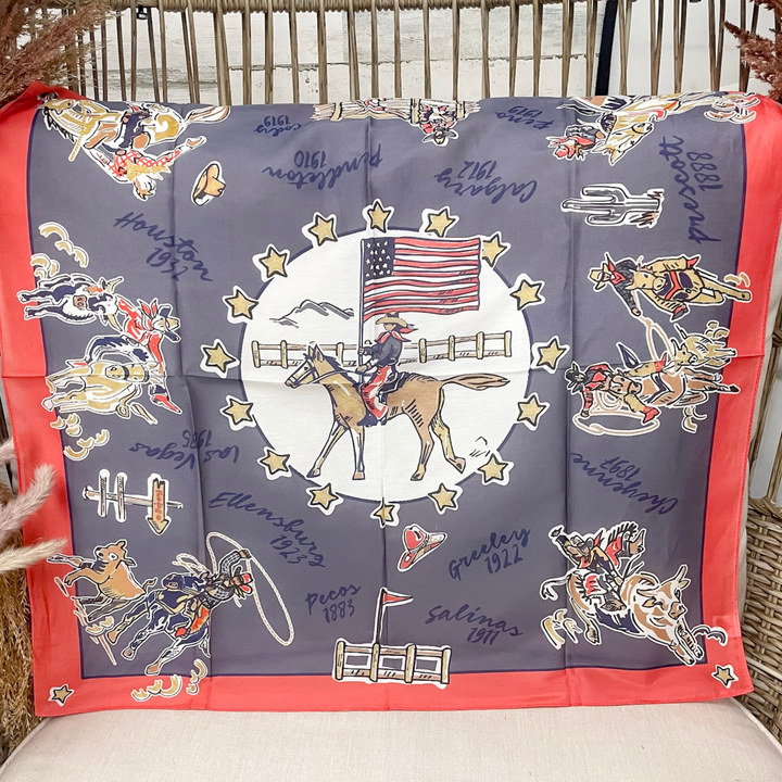 XOXO Art & Co | Rodeo Days Shorty Wild Rag - Giddy Up Glamour Boutique