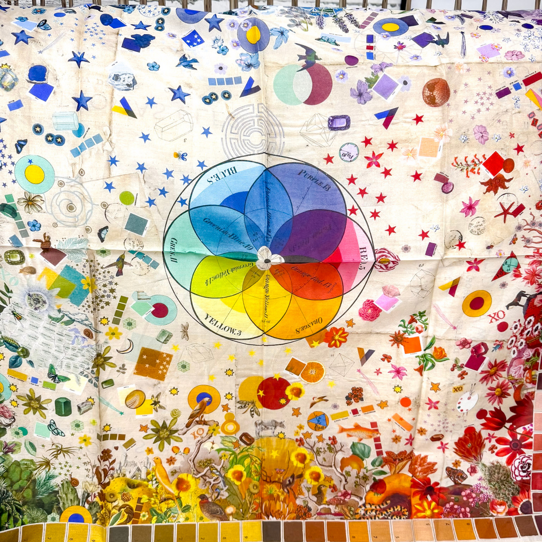 XOXO Art & Co | Color Wheel Shorty Wild Rag - Giddy Up Glamour Boutique