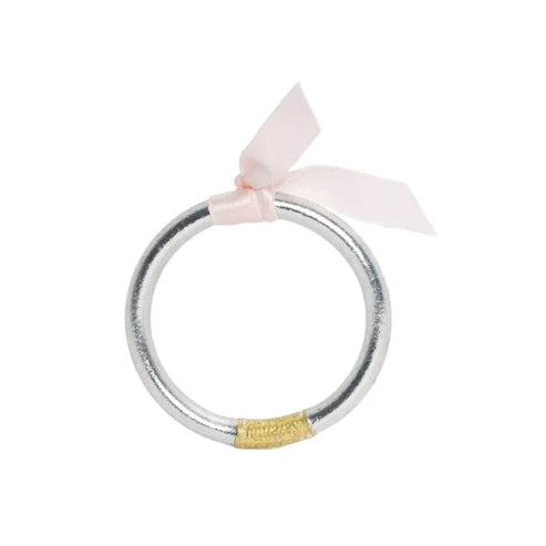 BuDhaGirl | All Season Bangle for Babies in Silver