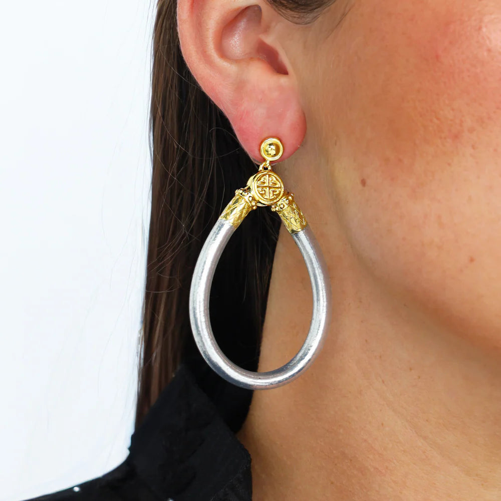 BuDhaGirl | All Weather Earrings in Silver