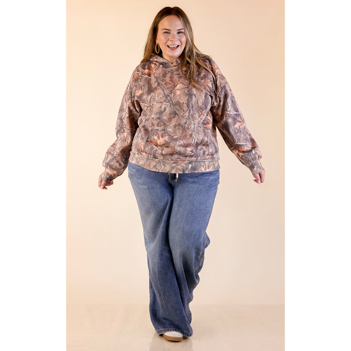 Simply Southern | Ready for Anything Long Sleeve Hoodie Sweatshirt in Camouflage