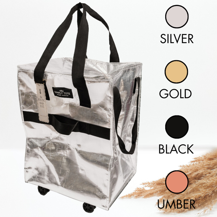 Simply Southern | Large Rolling Tote Bag
