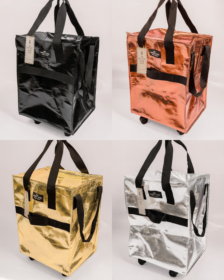 Simply Southern | Large Rolling Tote Bag