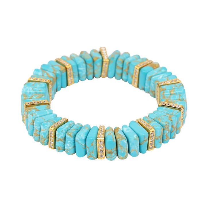 BuDhaGirl | Tablet Bracelet in Sleeping Beauty Turquoise