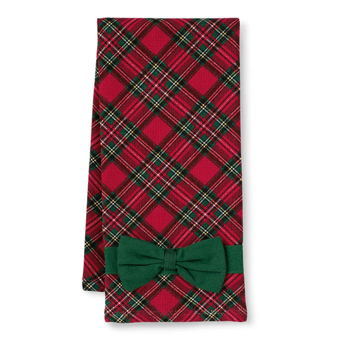 Swig | Christmas Plaid Tea Towel