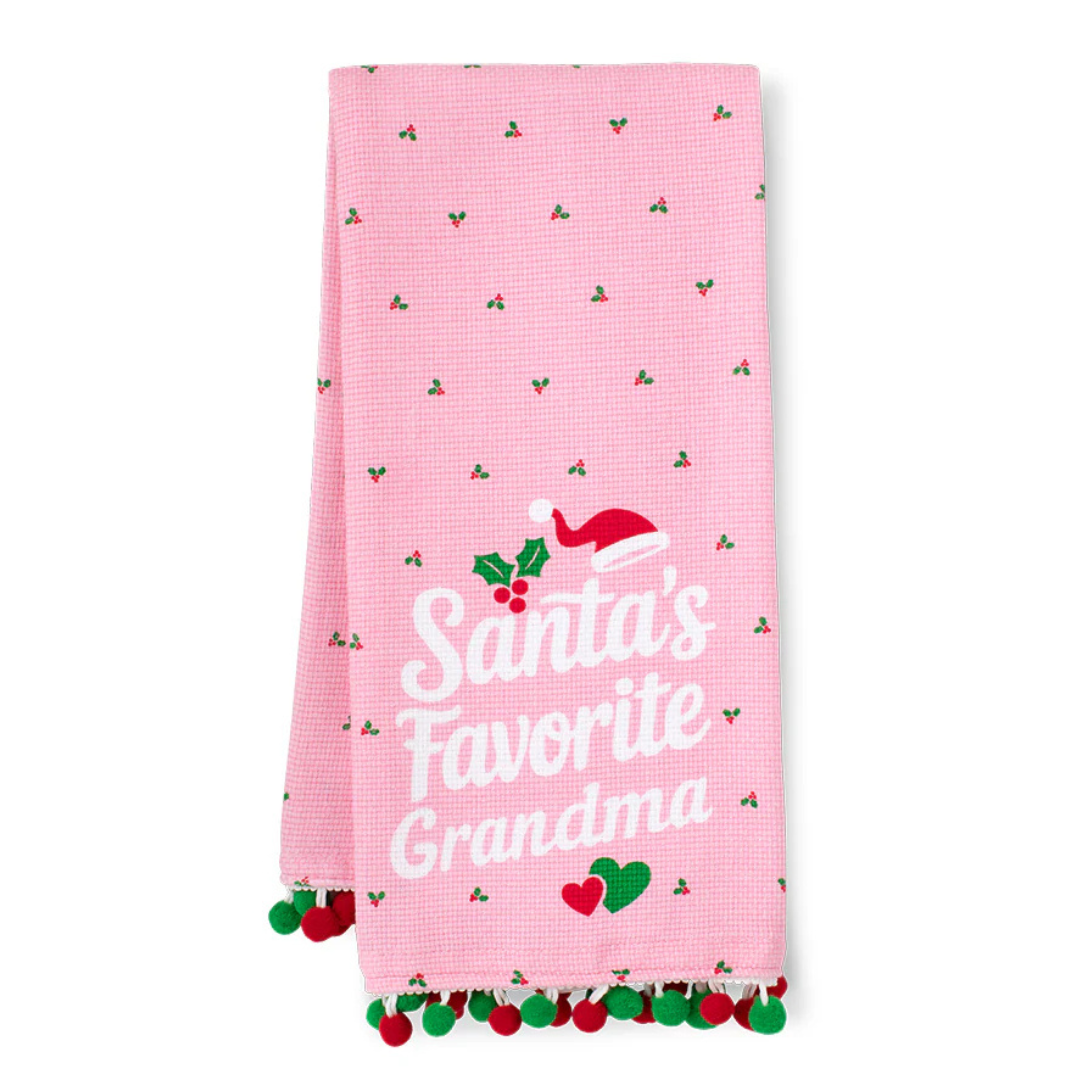 Swig | Santa's Favorite Grandma Tea Towel