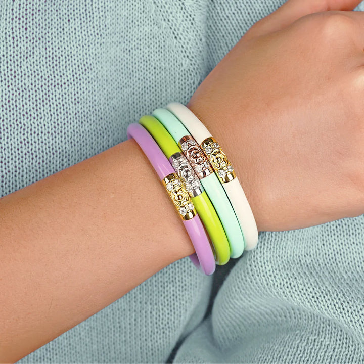 BuDhaGirl | Set of Four | All Weather Bangles in Bloom II