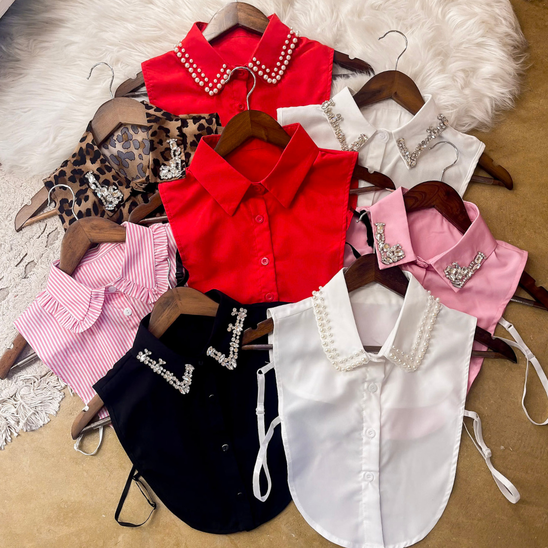 The Finishing Touch Faux Collar in Multiple Design Options