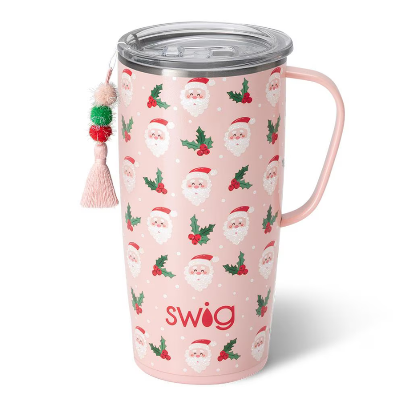 Swig | Holly Jolly Travel Mug in 22 oz