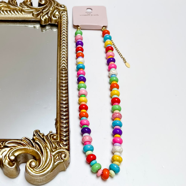Treasure Jewels | Bubblegum Dream Beaded Necklace in Multicolor