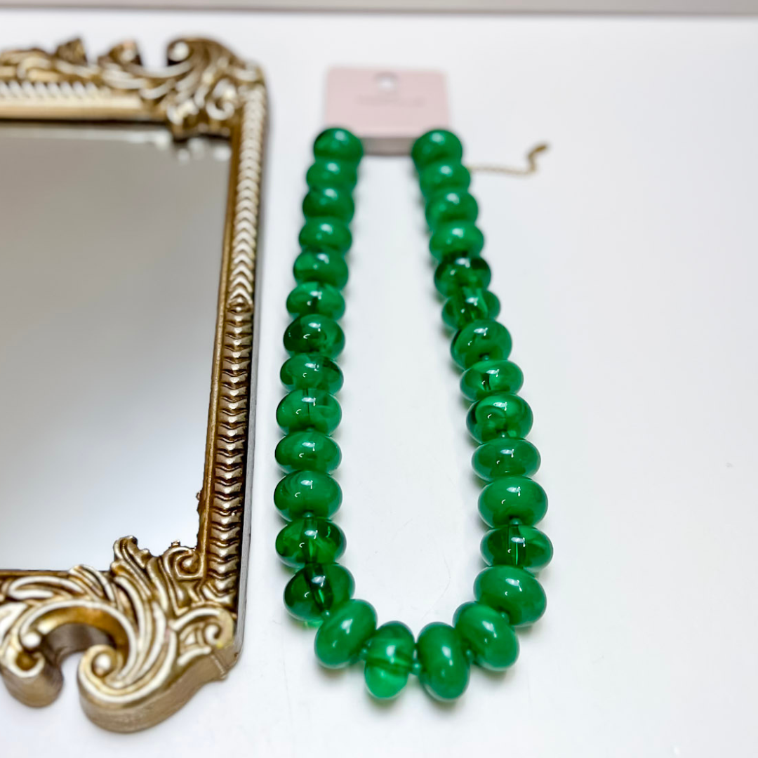 Treasure Jewels | Sugar Beads Necklace in Green