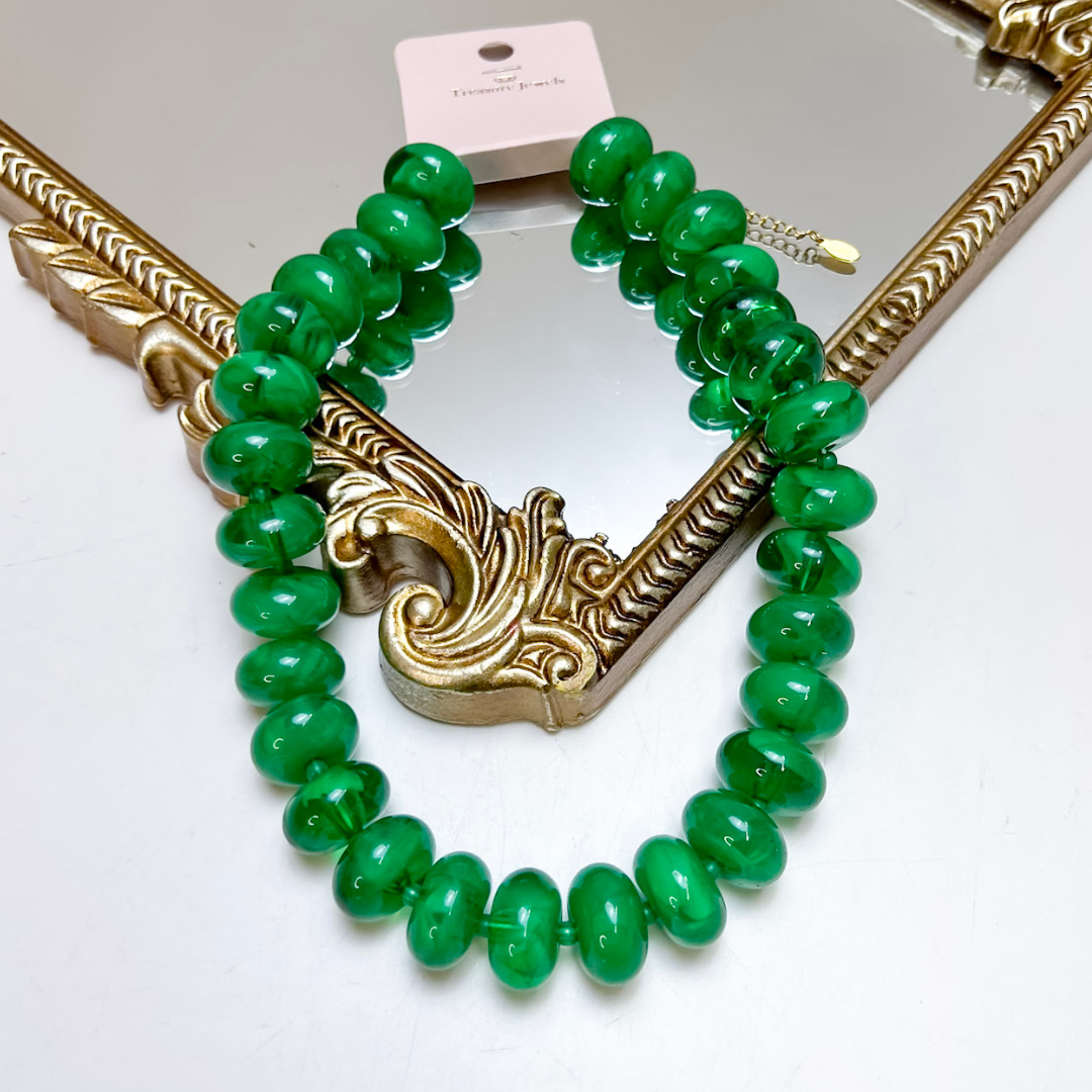 Treasure Jewels | Sugar Beads Necklace in Green