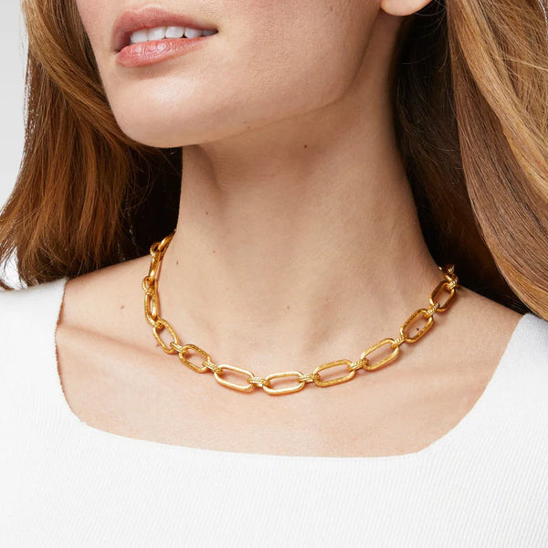 Julie Vos | Trieste Link Necklace in Gold