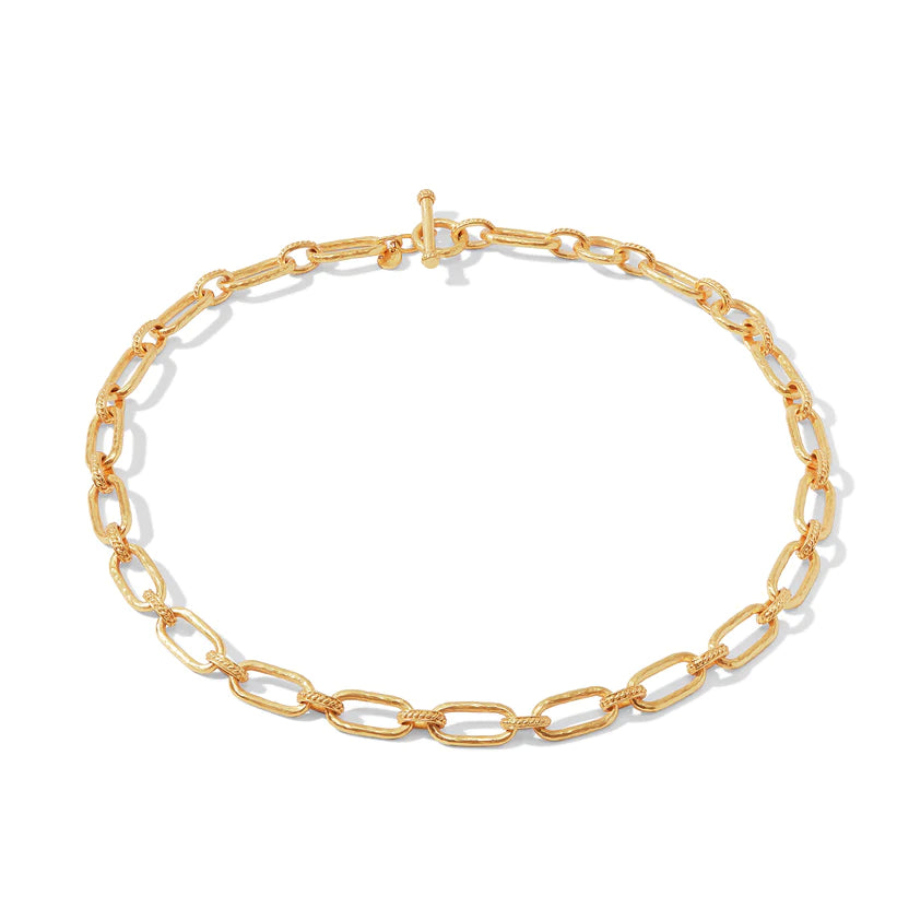 Julie Vos | Trieste Link Necklace in Gold - Giddy Up Glamour Boutique