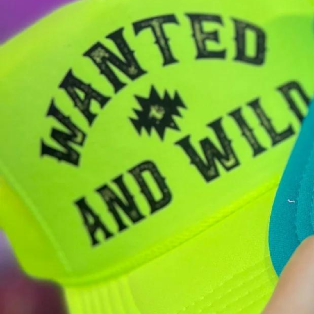 Online Exclusive | Wanted and Wild Trucker Cap in Neon Yellow