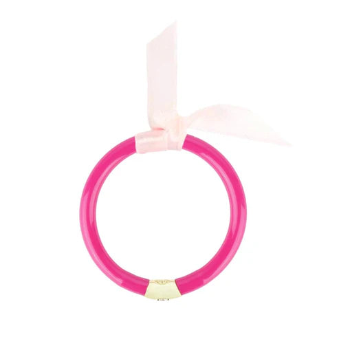 BuDhaGirl | All Season Bangle for Babies in Epic Pink