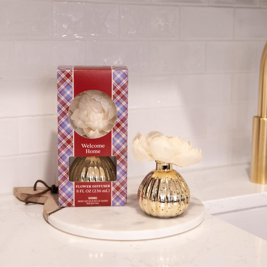 Bridgewater Candle Company | Holiday Mercury Flower Diffuser | Various Scents