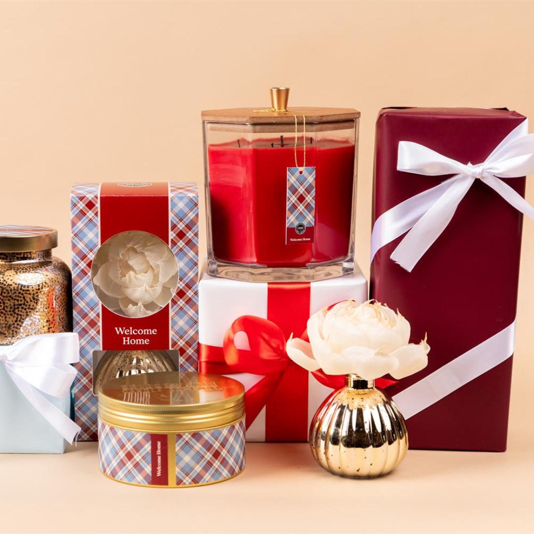 Bridgewater Candle Company | Large Holiday Decorative Jar | Various Scents