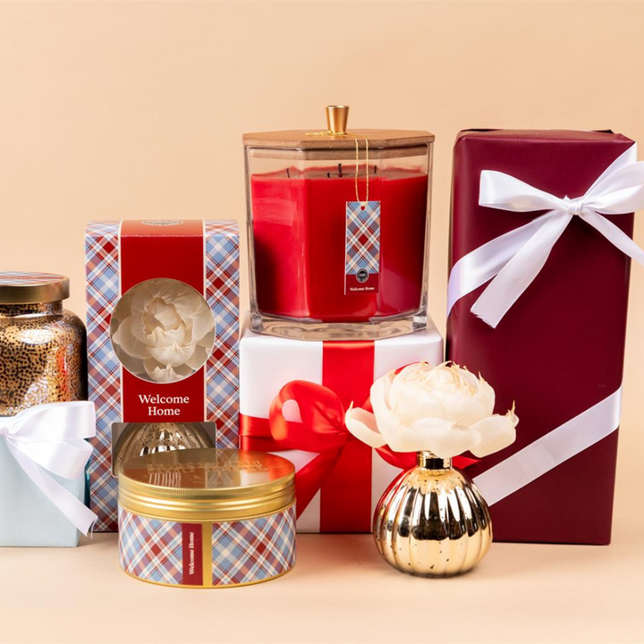 Bridgewater Candle Company | Large Holiday Decorative Jar | Various Scents