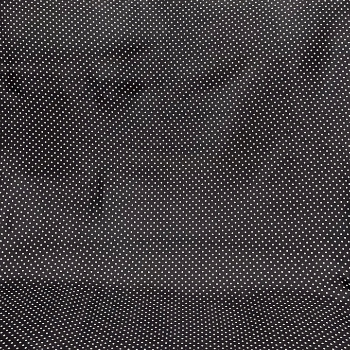 Wyoming Traders | Cowboy Polka Dot Silk Wild Rag Scarf in Black