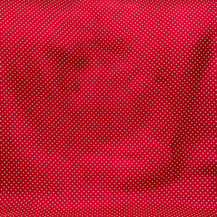 Wyoming Traders | Cowboy Polka Dot Silk Wild Rag Scarf in Red