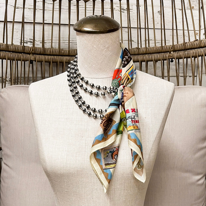 XOXO Art &amp; Co | Matchbooks Shorty Wild Rag Scarf in Ivory