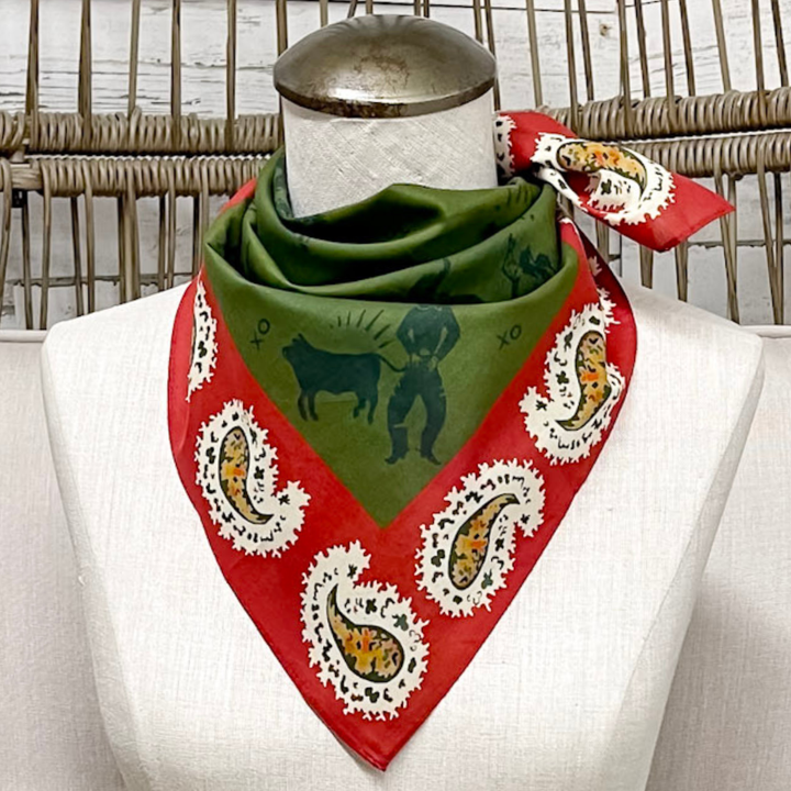 XOXO Art & Co | Paisleys Bandana Scarf