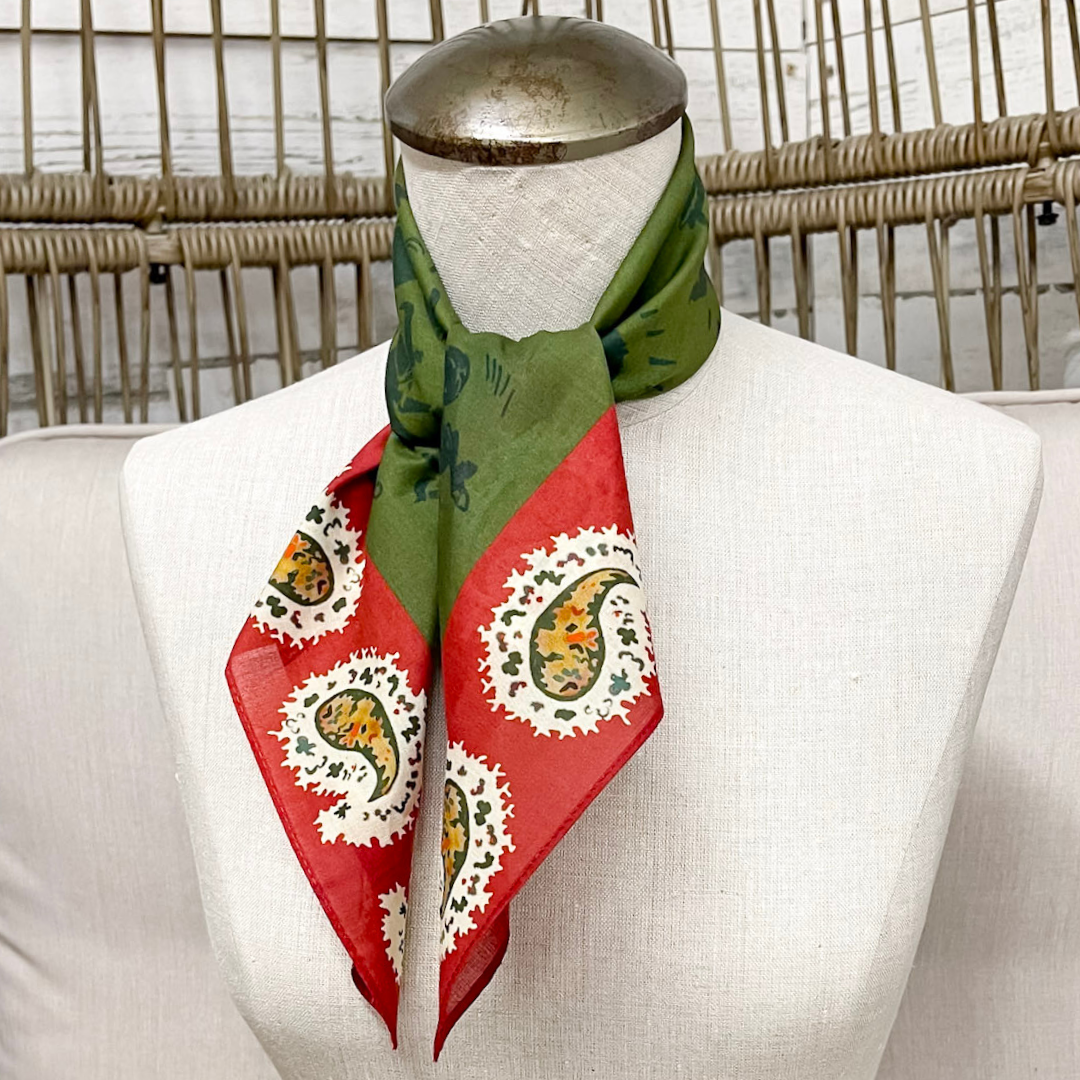 XOXO Art & Co | Paisleys Bandana Scarf