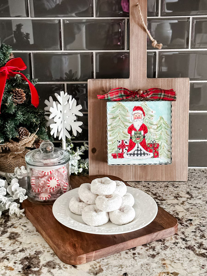 The Round Top Collection | Natural Charcuterie Mini Art Display Board