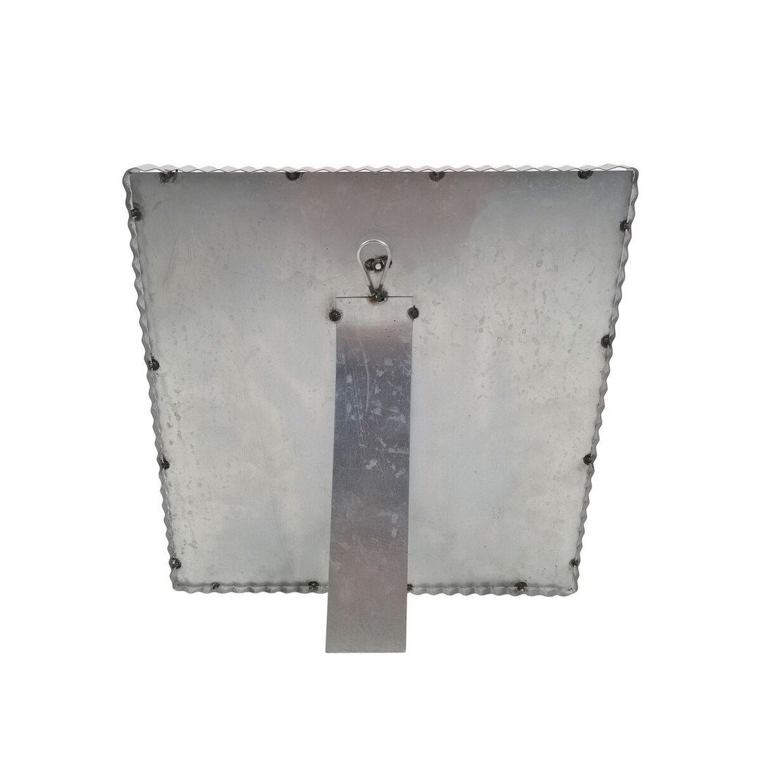 The Round Top Collection | Gallery Art Display Board with Metal Trim in Black and White Stripe