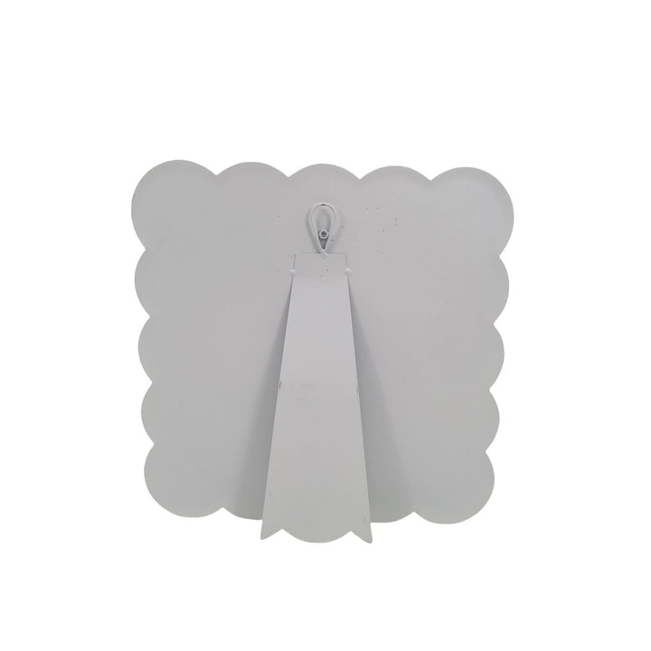 The Round Top Collection | Gallery Art Scalloped Edge Display Board in Orange Chinoiserie