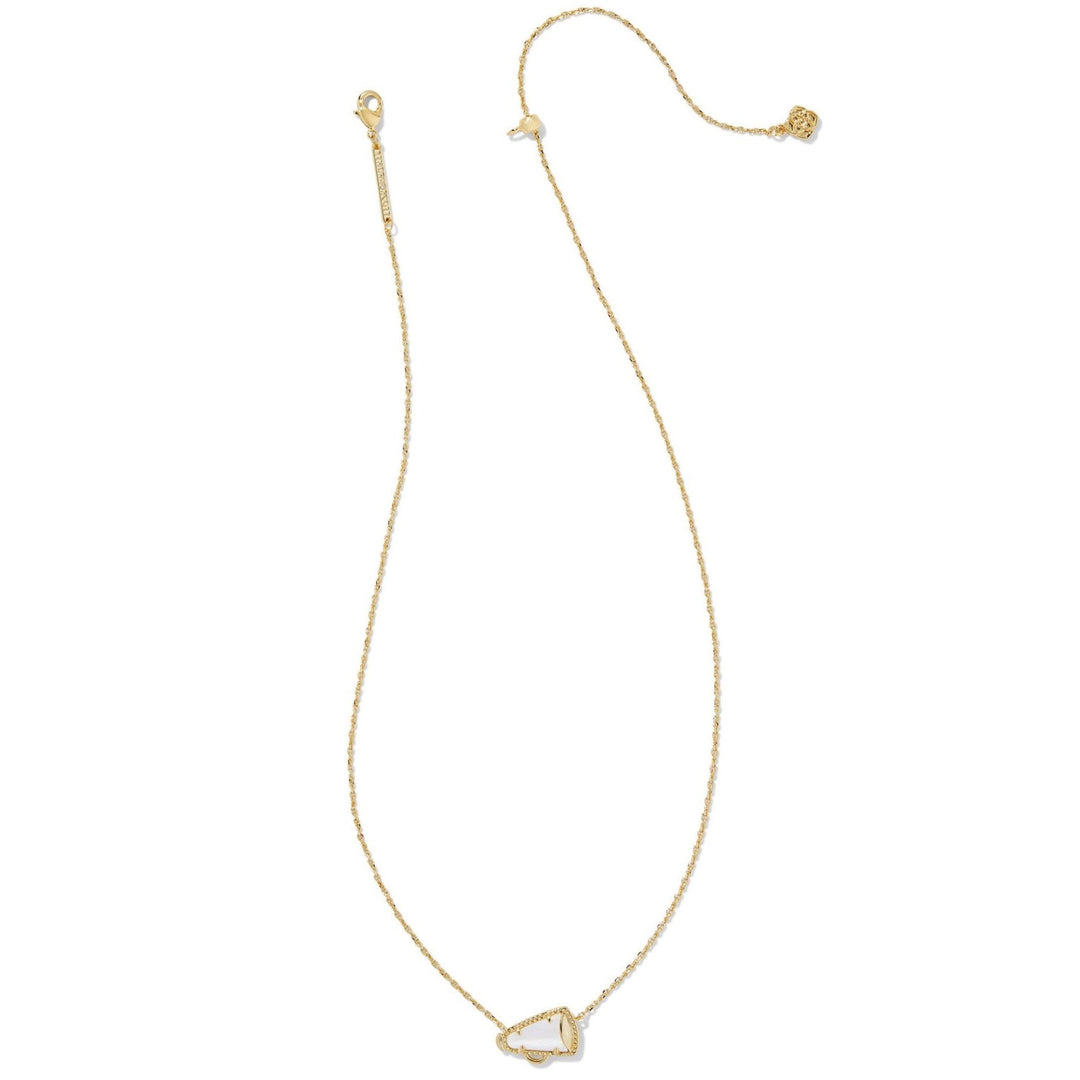 Kendra Scott | Cheer Gold Short Pendant Necklace in Multiple Color Options