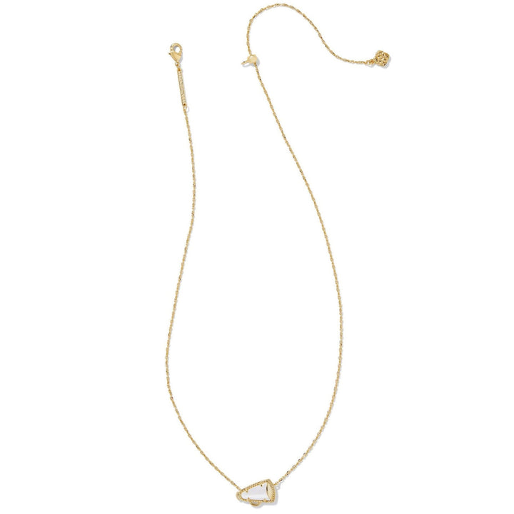Kendra Scott | Cheer Gold Short Pendant Necklace in Multiple Color Options