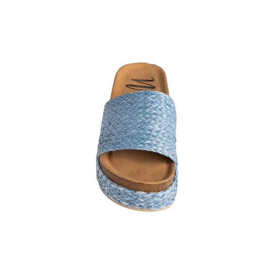 Online Exclusive | Anna Wedge Sandals in Blue
