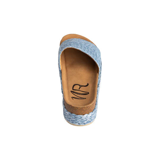 Online Exclusive | Anna Wedge Sandals in Blue