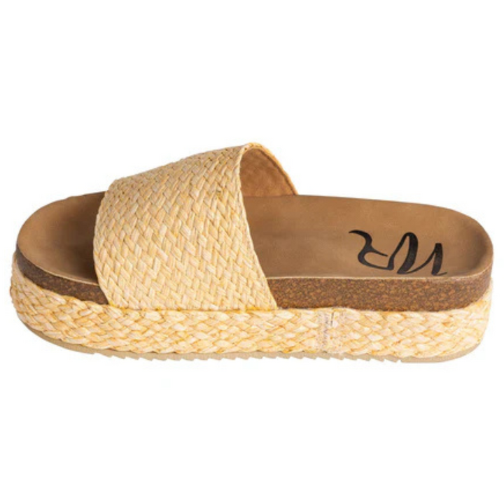 Online Exclusive | Anna Wedge Sandals in Natural