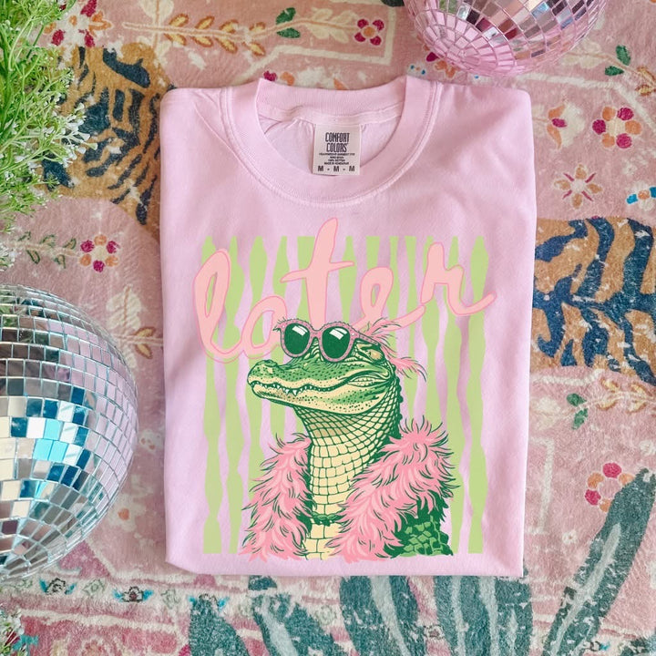 Online Exclusive | Boujee Gator Tee in Multiple Colors