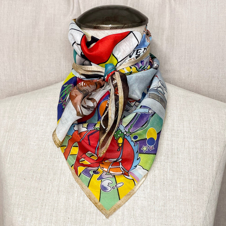 XOXO Art & Co | Bronc Study Shorty Wild Rag