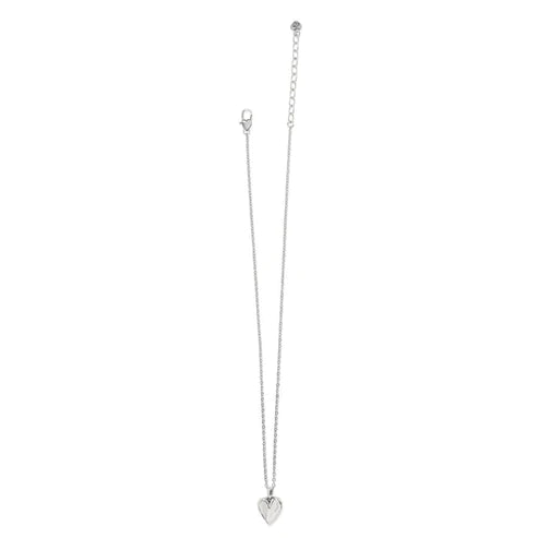 Brighton | Cascade Heart Petite Necklace in Silver and Gold Tone - Giddy Up Glamour Boutique