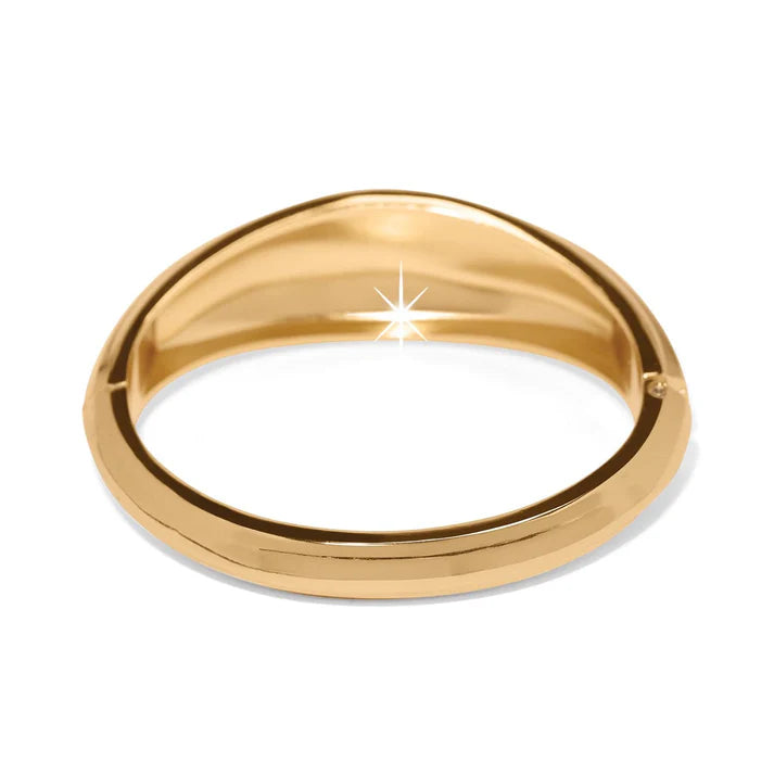 Brighton | Cascade Lumina Hinged Bangle Bracelet in Gold