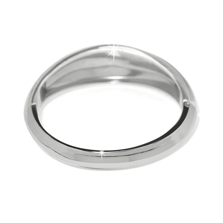 Brighton | Cascade Lumina Hinged Bangle Bracelet in Silver