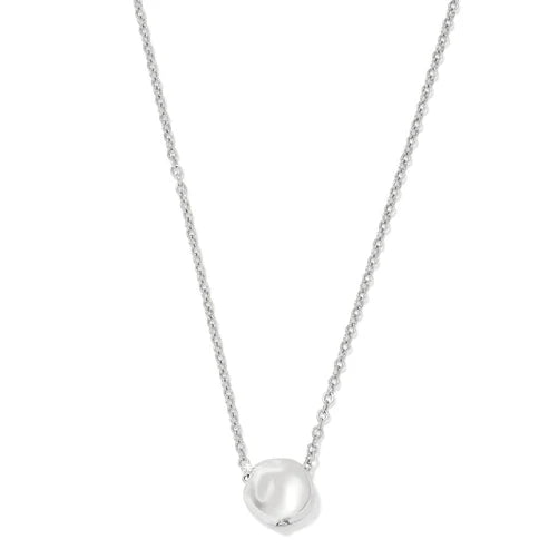 Brighton | Cascade Round Petite Necklace in Silver and Gold Tone