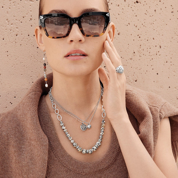 Brighton | Contempo Dot Dual Sunglasses in Tortoise and Black